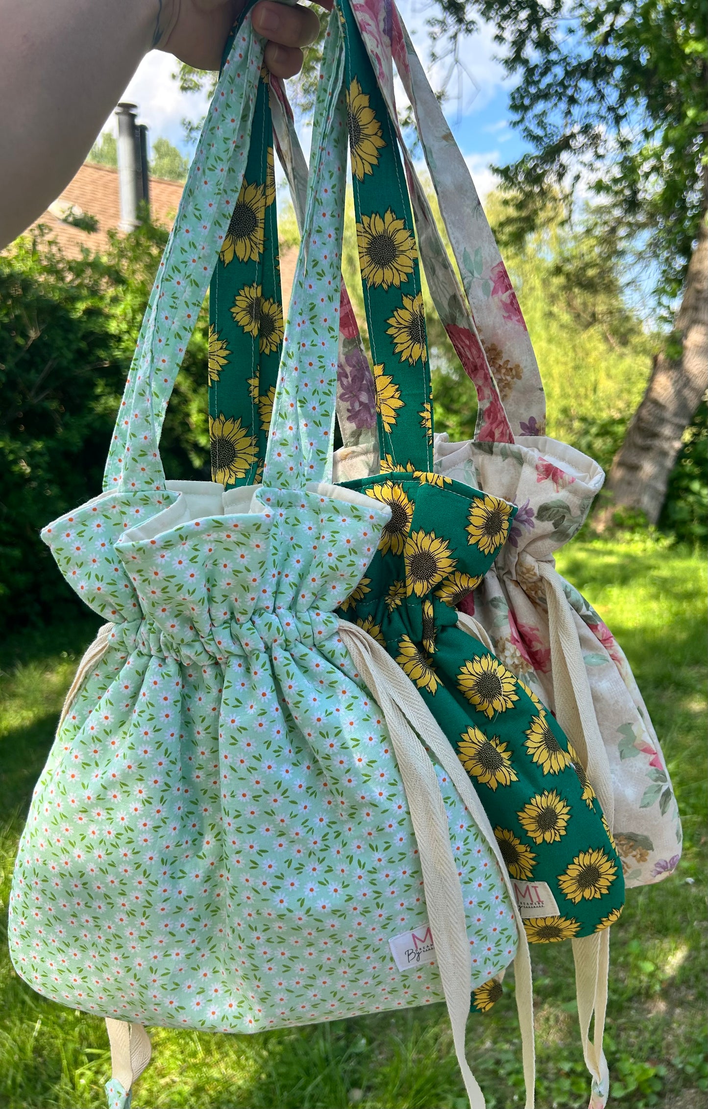 Drawstring Tote Bag