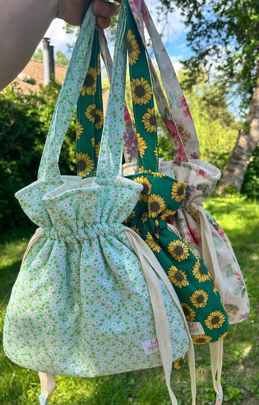 Drawstring Tote Bag