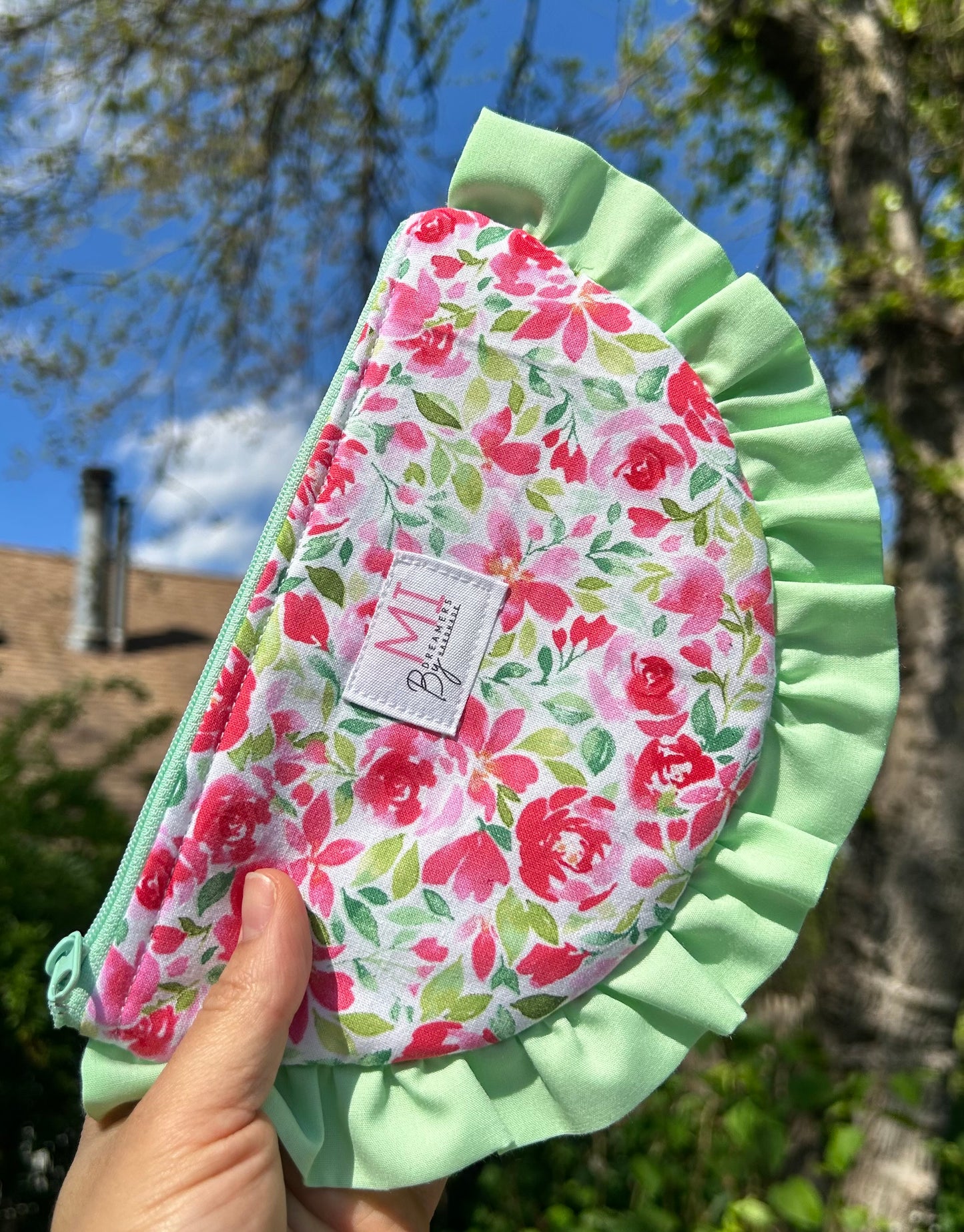 Ruffle Pouch