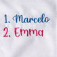Baby Burp cloth & Custom Embroidery