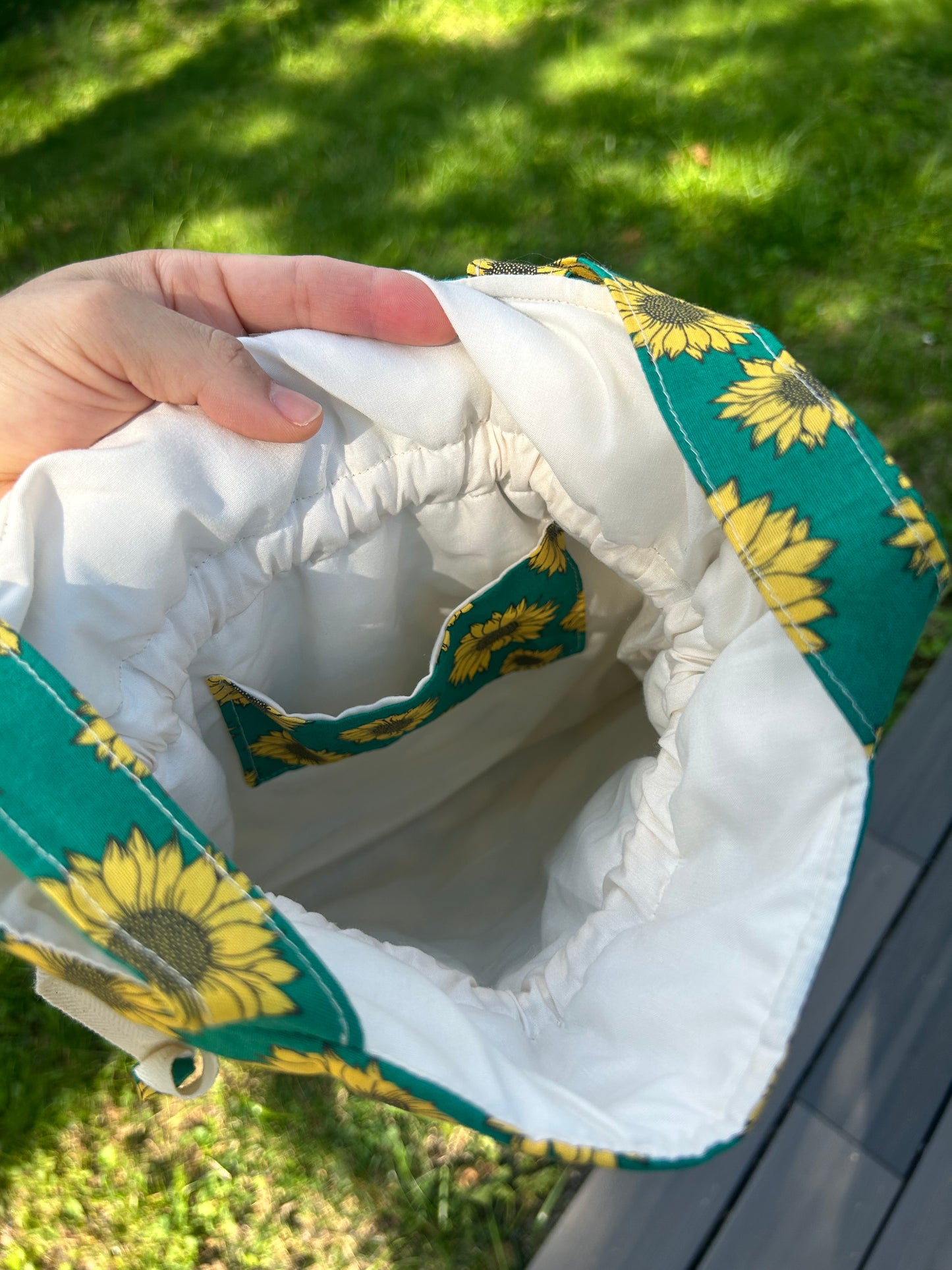 Drawstring Tote Bag