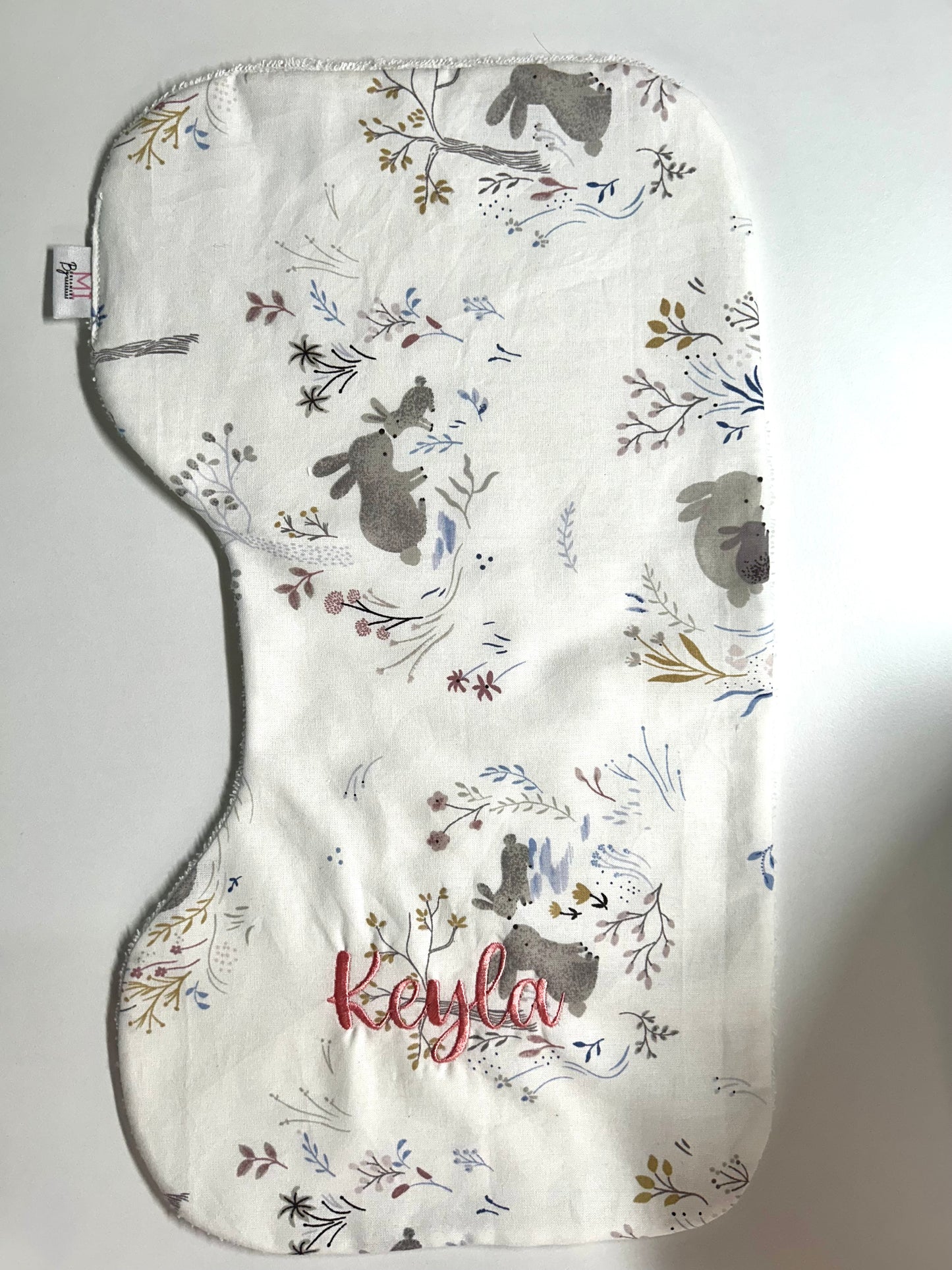 Baby Burp cloth & Custom Embroidery