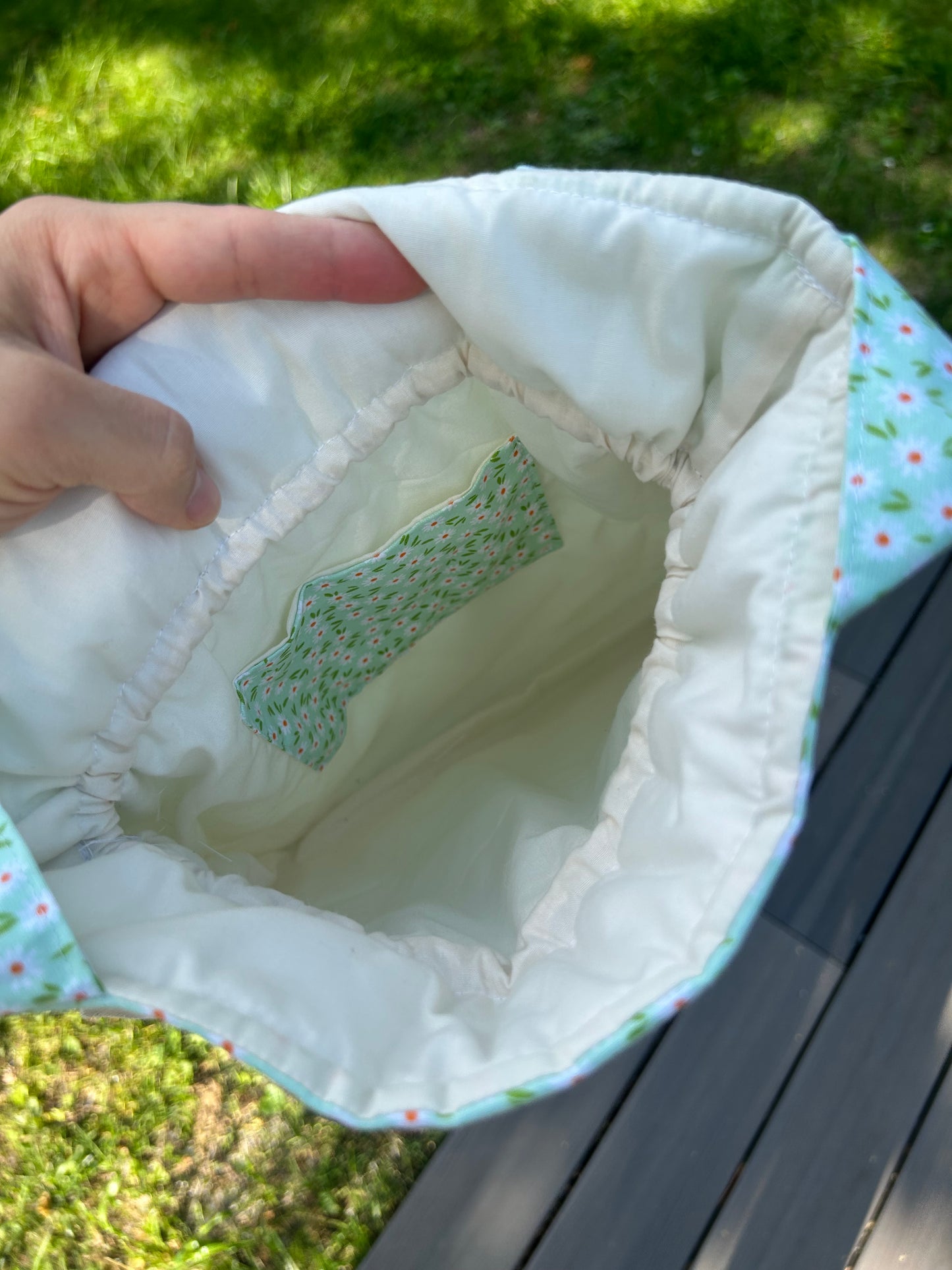 Drawstring Tote Bag