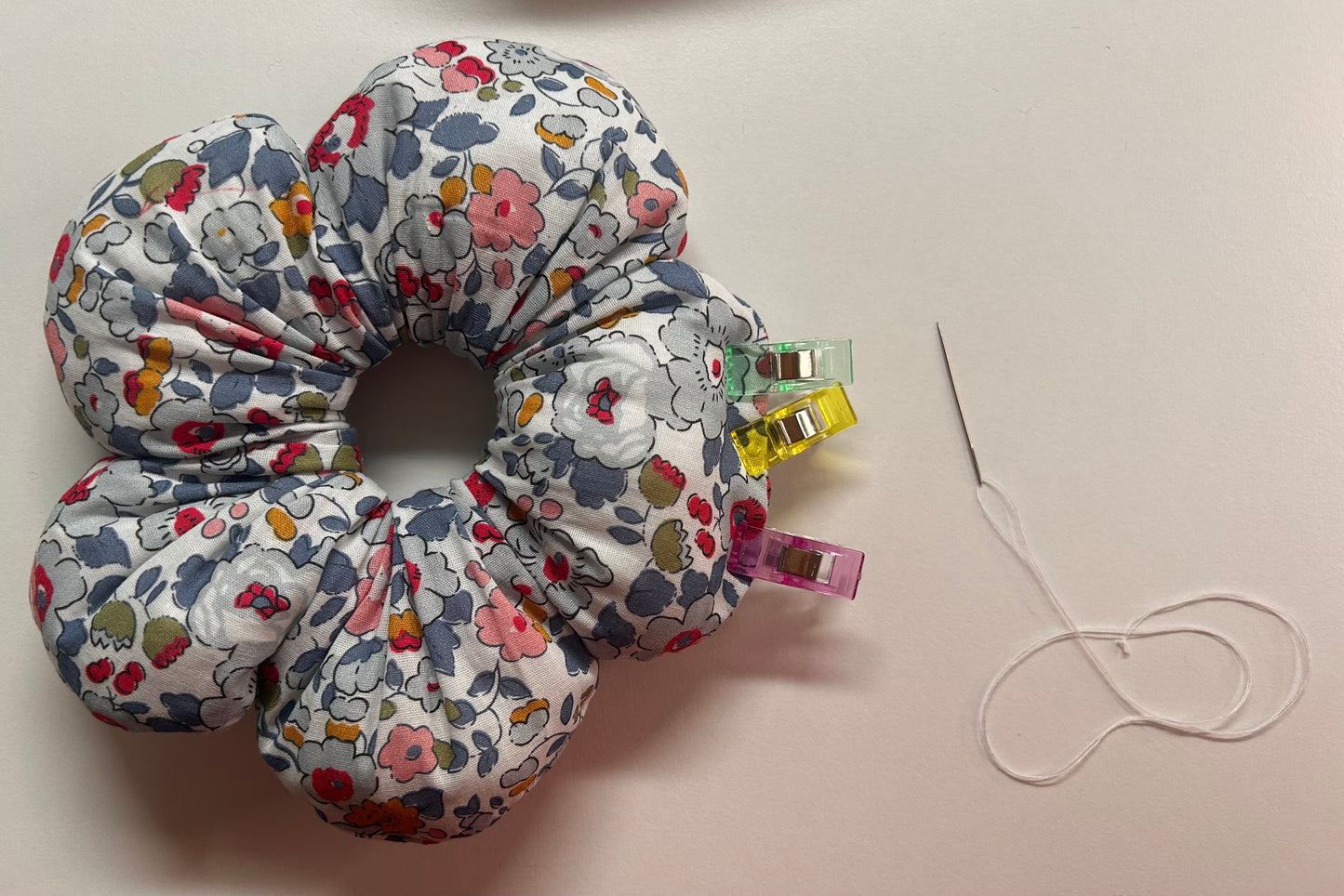 3 Sizes Flower Scrunchie Pattern| Easy Sewing PDF