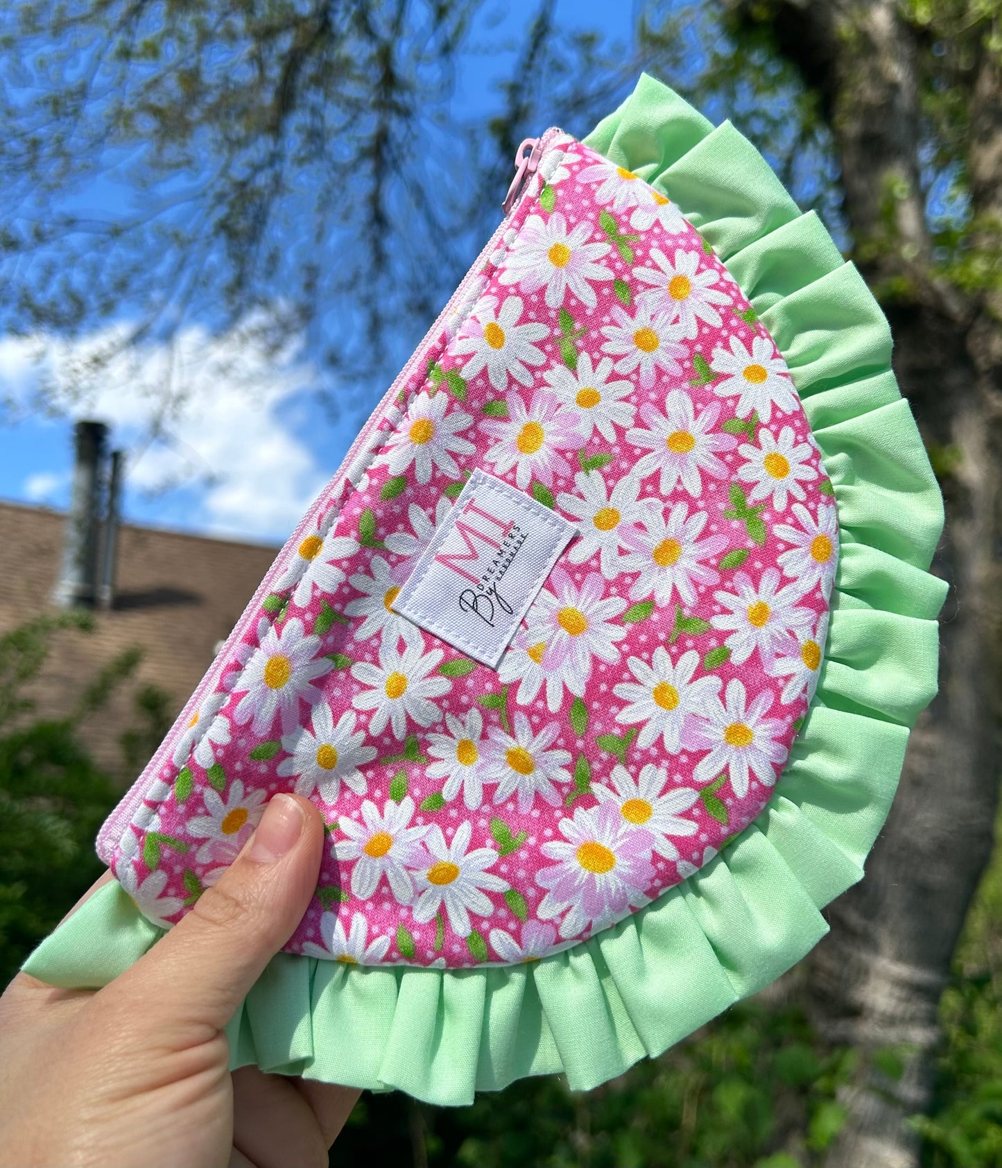 Ruffle Pouch