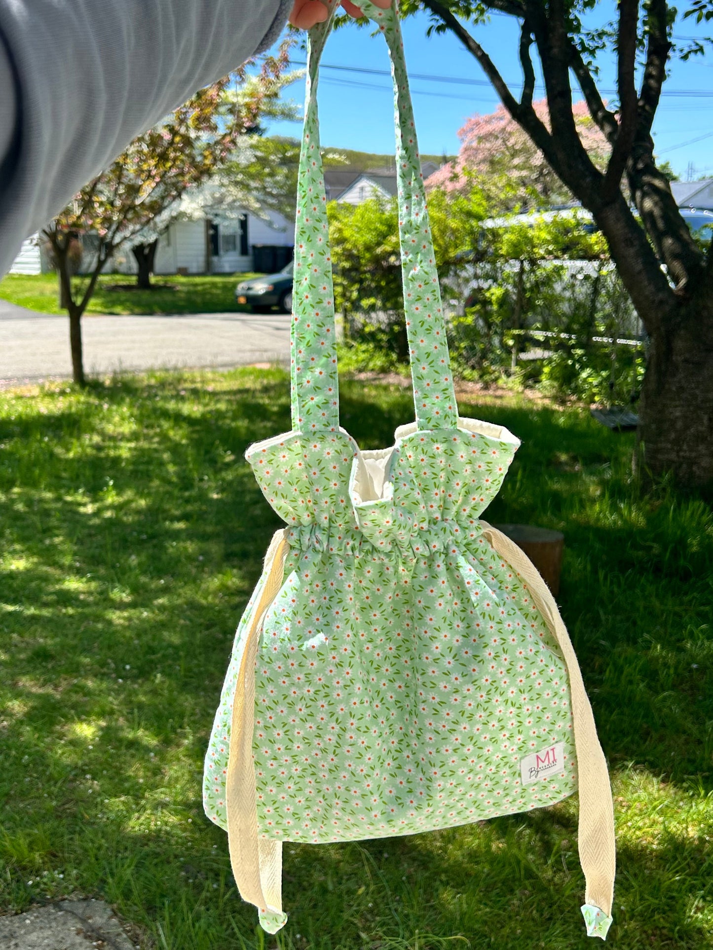 Drawstring Tote Bag