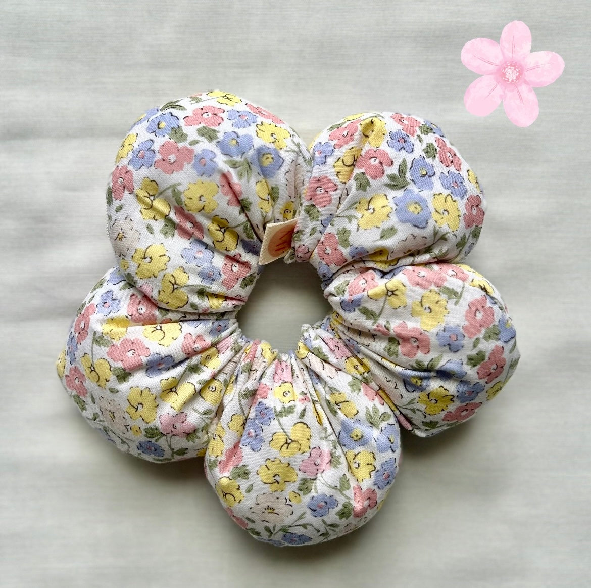Flower Scrunchie