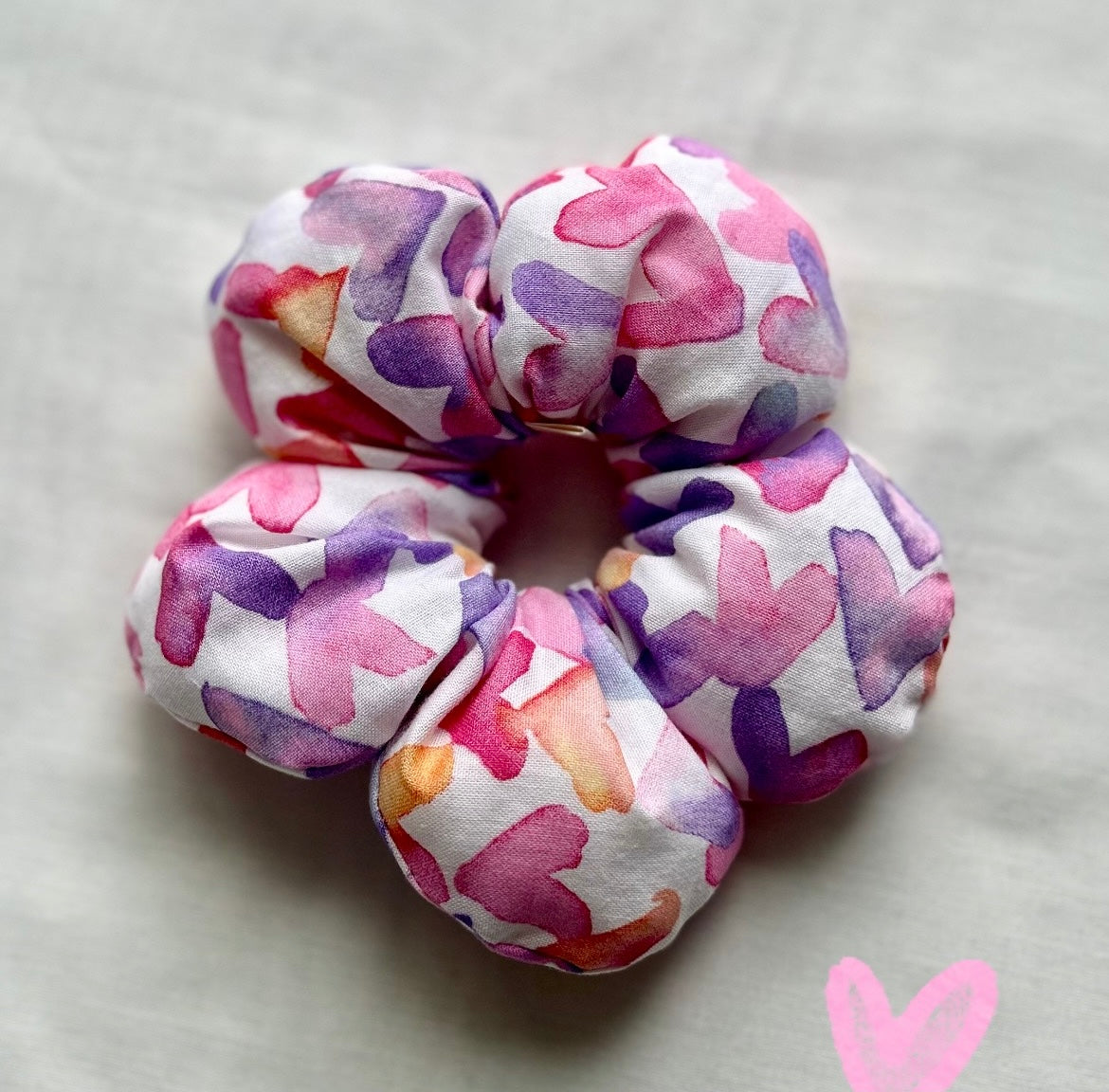 Flower Scrunchie