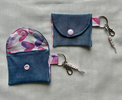 Mini Denim Coin Pouch