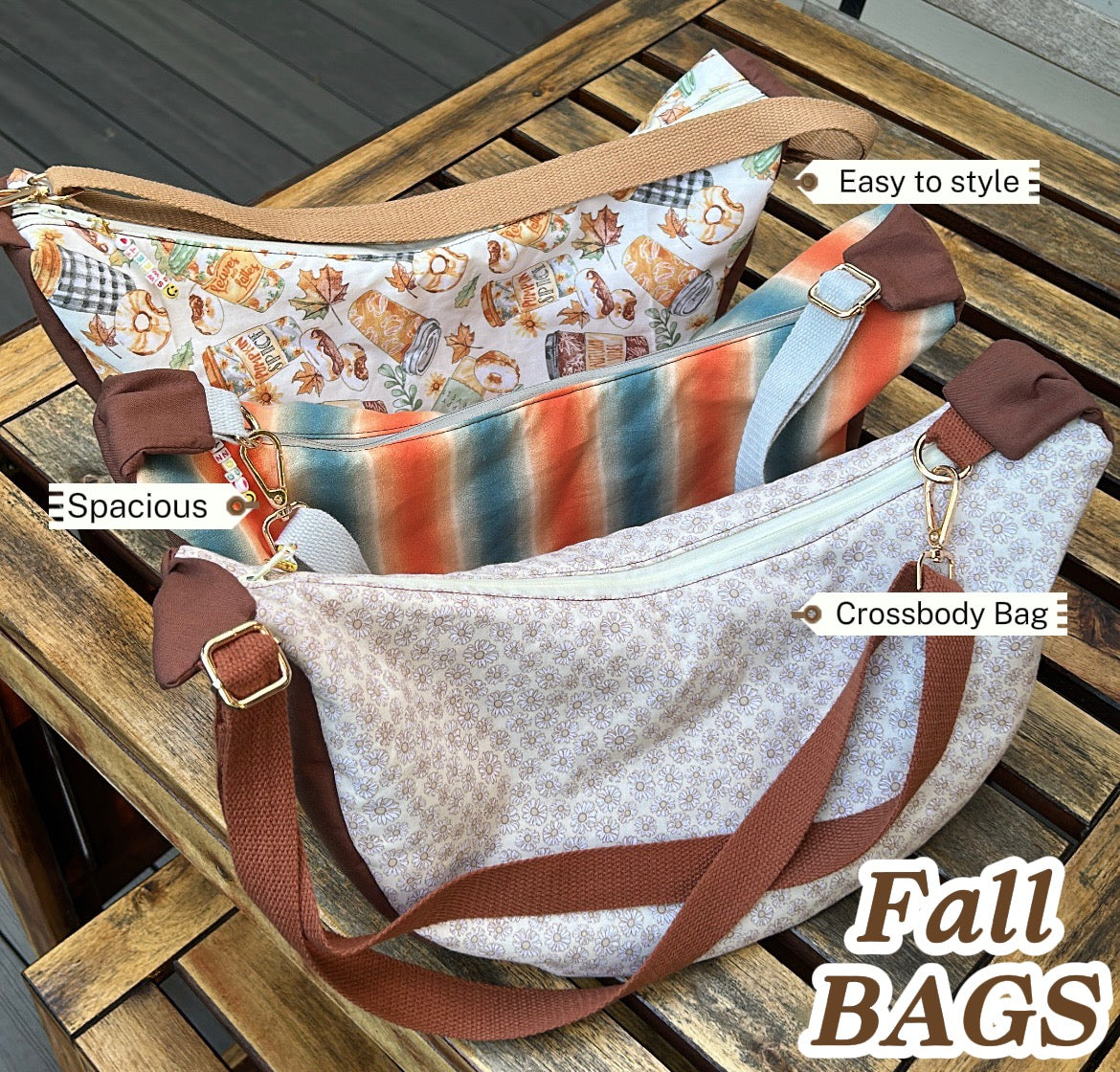🍂 Half-Moon Crossbody Bag