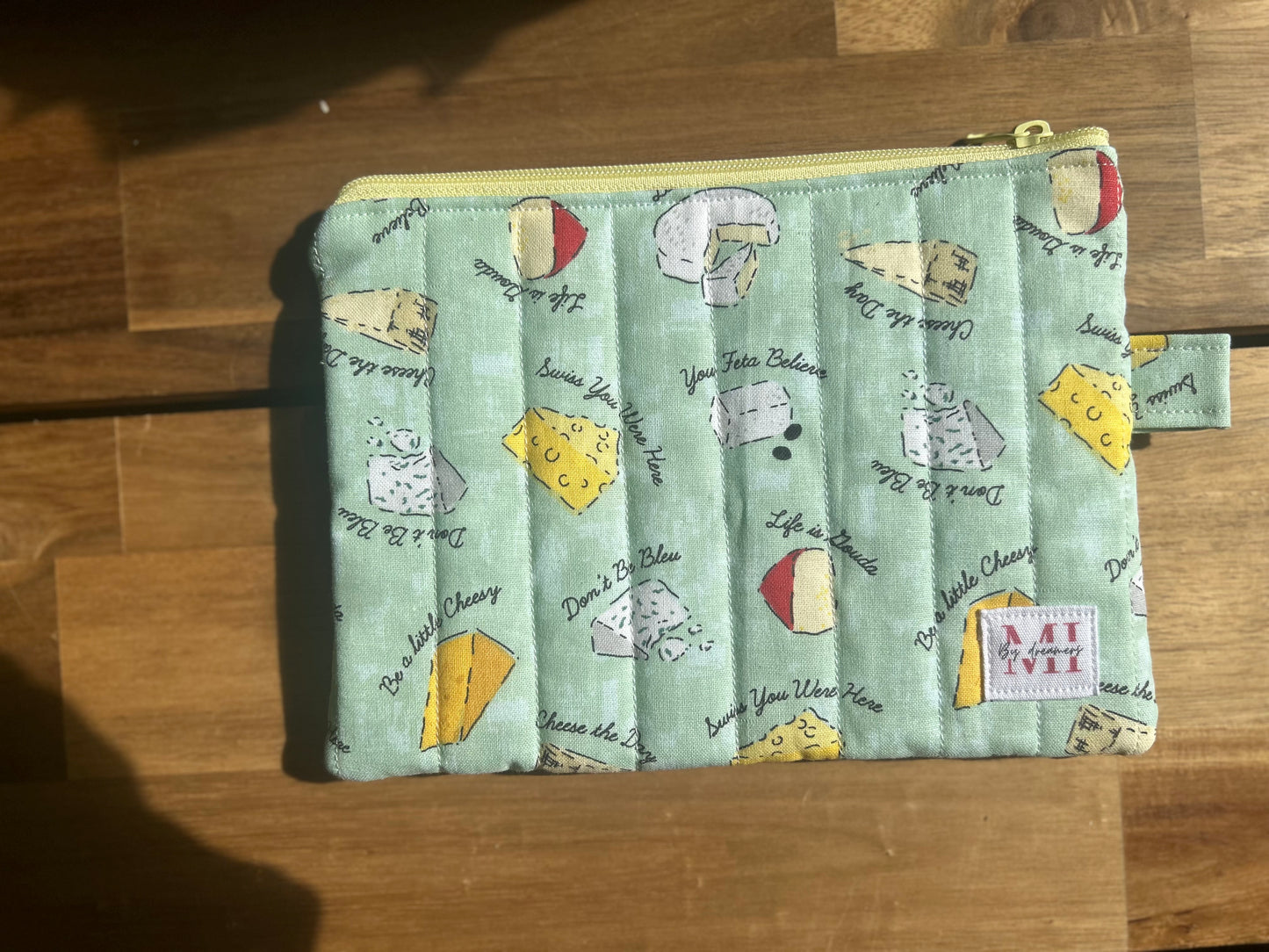 Quilted Flat Pouch